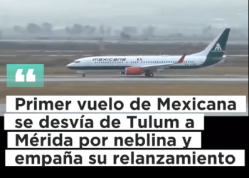 Reinicia operaciones Mexicana de Aviación